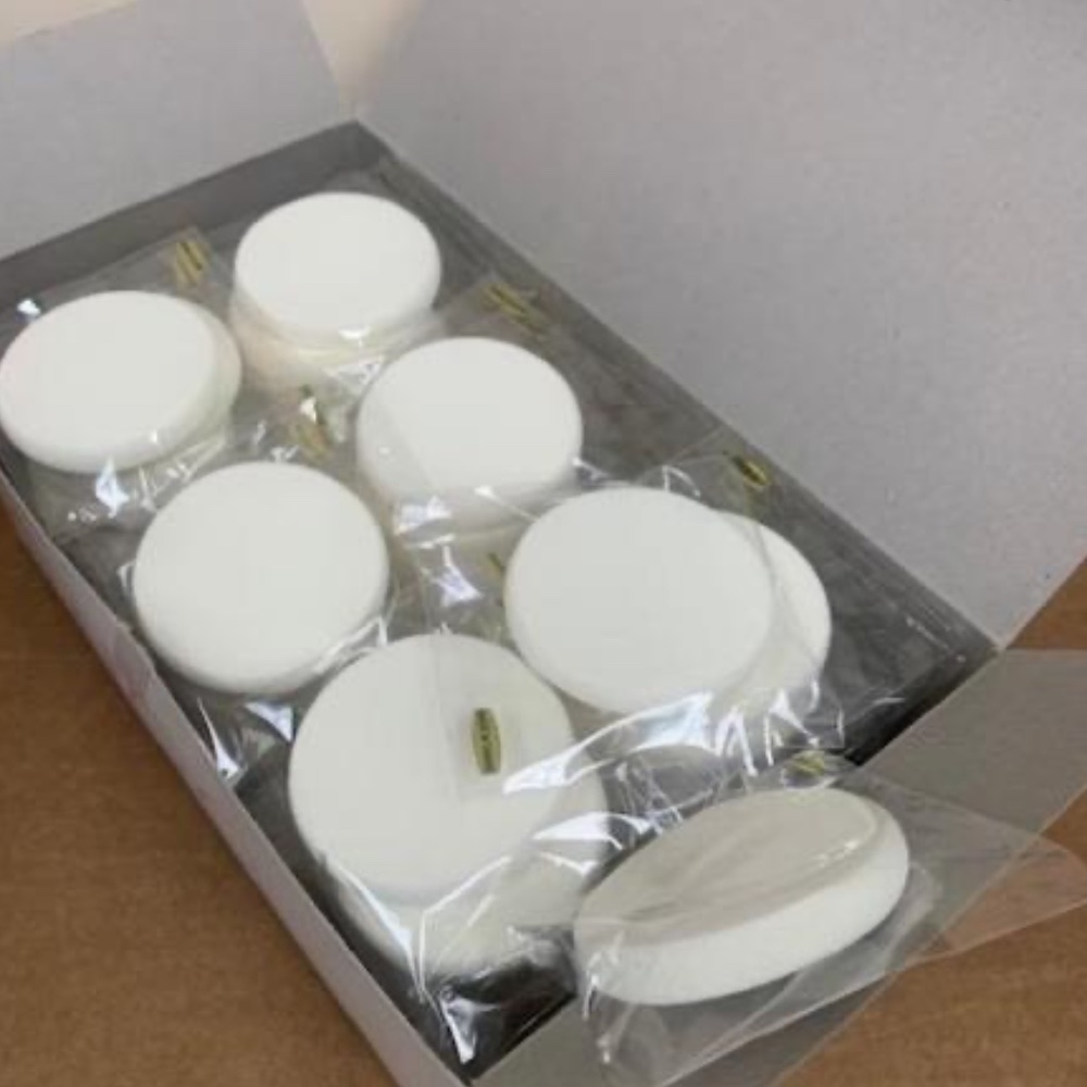 24 Individually Wrapped Round Cosmetic Sponges ~ The Crème Shop